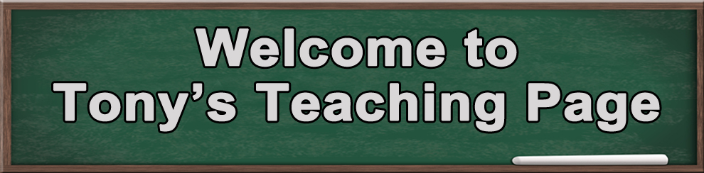 teaching banner
